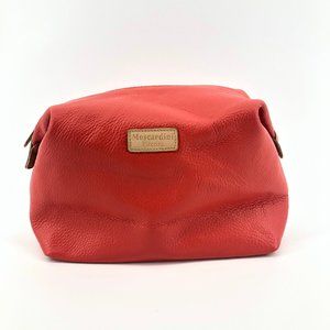 MOSCARDINI FIRENZE Pebbled Leather Cosmetic Case